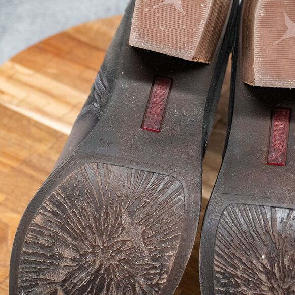 Pikolinos Women’s Leather Slip On side Zip Booties Boots EU 42 US 11 Festival - Picture 8 of 8